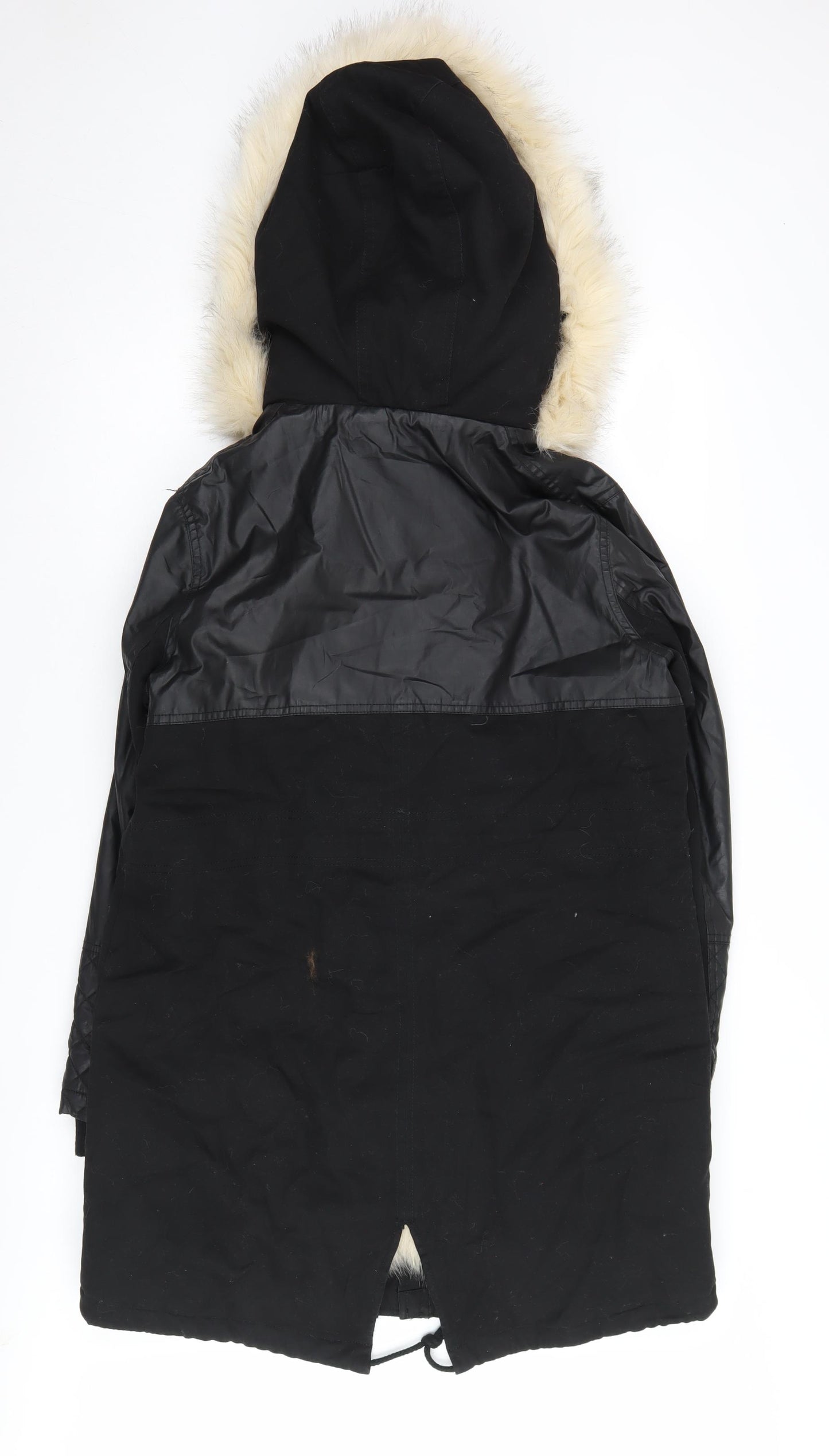 River Island Women's Black Parka Size 10