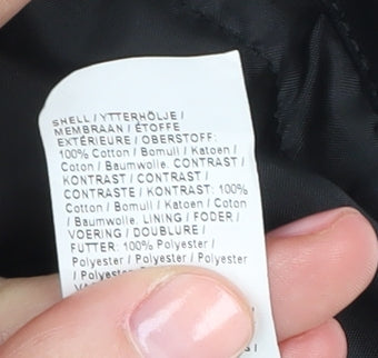 River Island Women's Black Parka Size 10