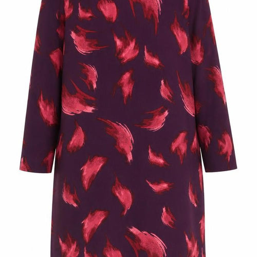 Hush Women’s Purple Shift Dress Size 12 - Elegant Workwear