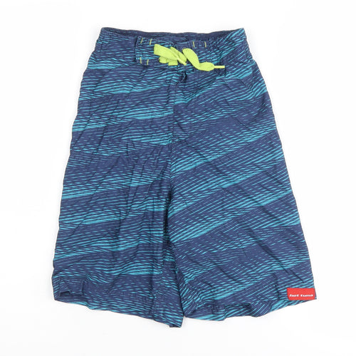 Hot Tuna Boys Blue Striped Board Shorts 9-10 Years