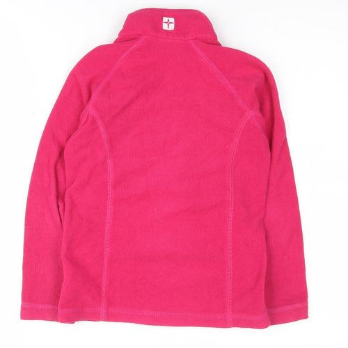 Mountain Warehouse Girls Pink Fleece Jacket 7-8 Years