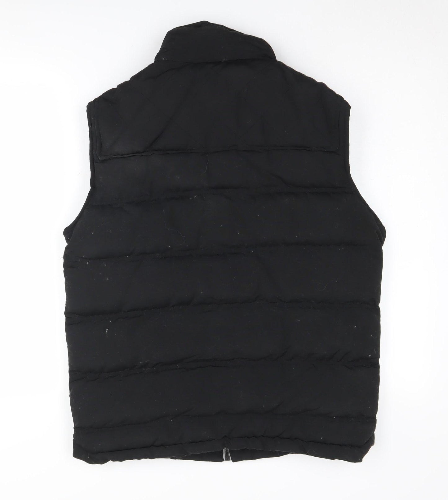 Twisted Soul Men's Black Medium Puffer Waistcoat