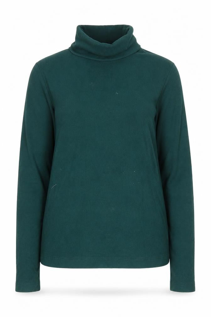 Uniqlo Women's Green Roll Neck Jumper S Long Sleeve