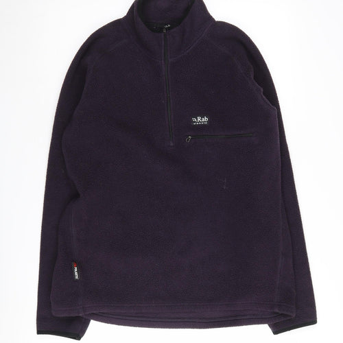 Rab Classic Unisex Fleece Sweatshirt, Purple, M