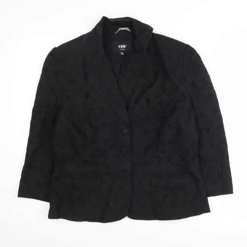 Yen London Women's Black Blazer Size 14