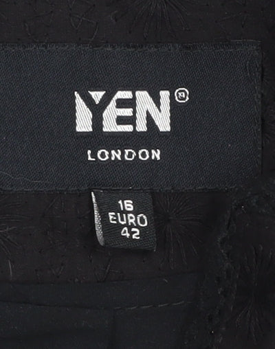 Yen London Women's Black Blazer Size 14
