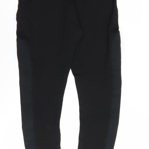 Zara Basic Women's Black Ankle Leggings L