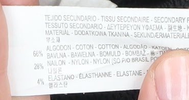 Zara Basic Women's Black Ankle Leggings L