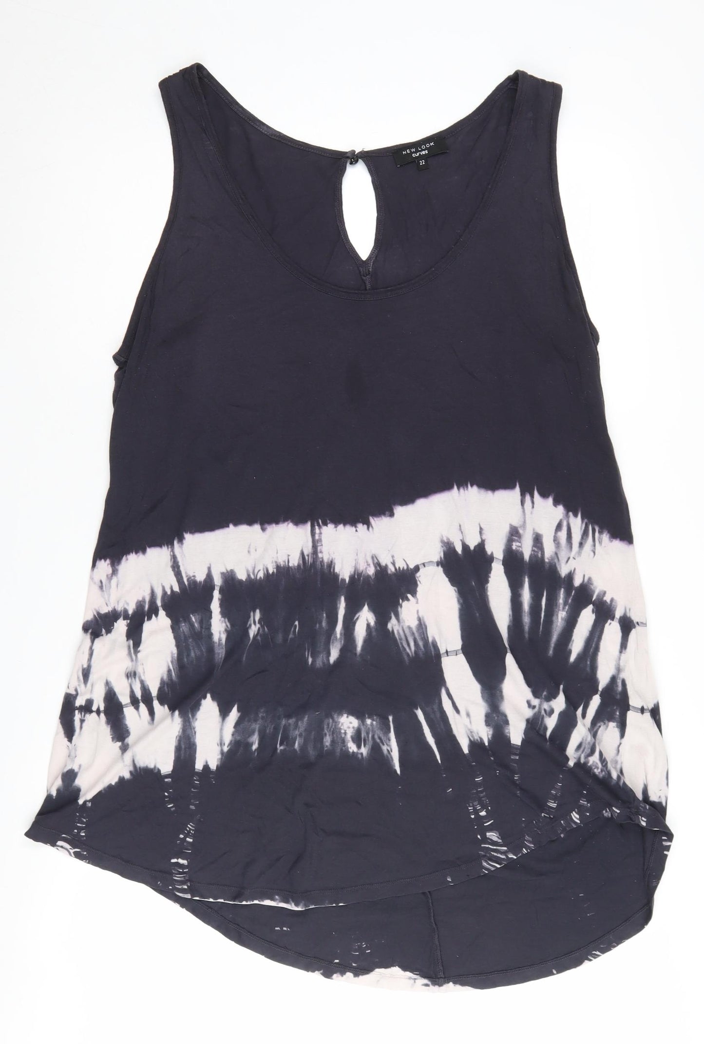 New Look Women's Black Plus Size Tank Top