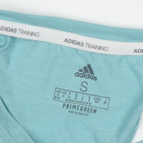 Adidas Women's Blue Gym Tank S - Lightweight & Breathable