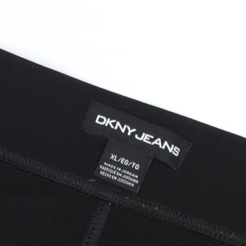 DKNY Women's Black XL Jegging Leggings