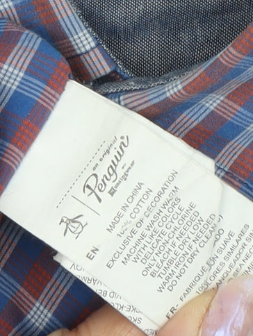 Original Penguin Men's Multicoloured Slim Fit Shirt