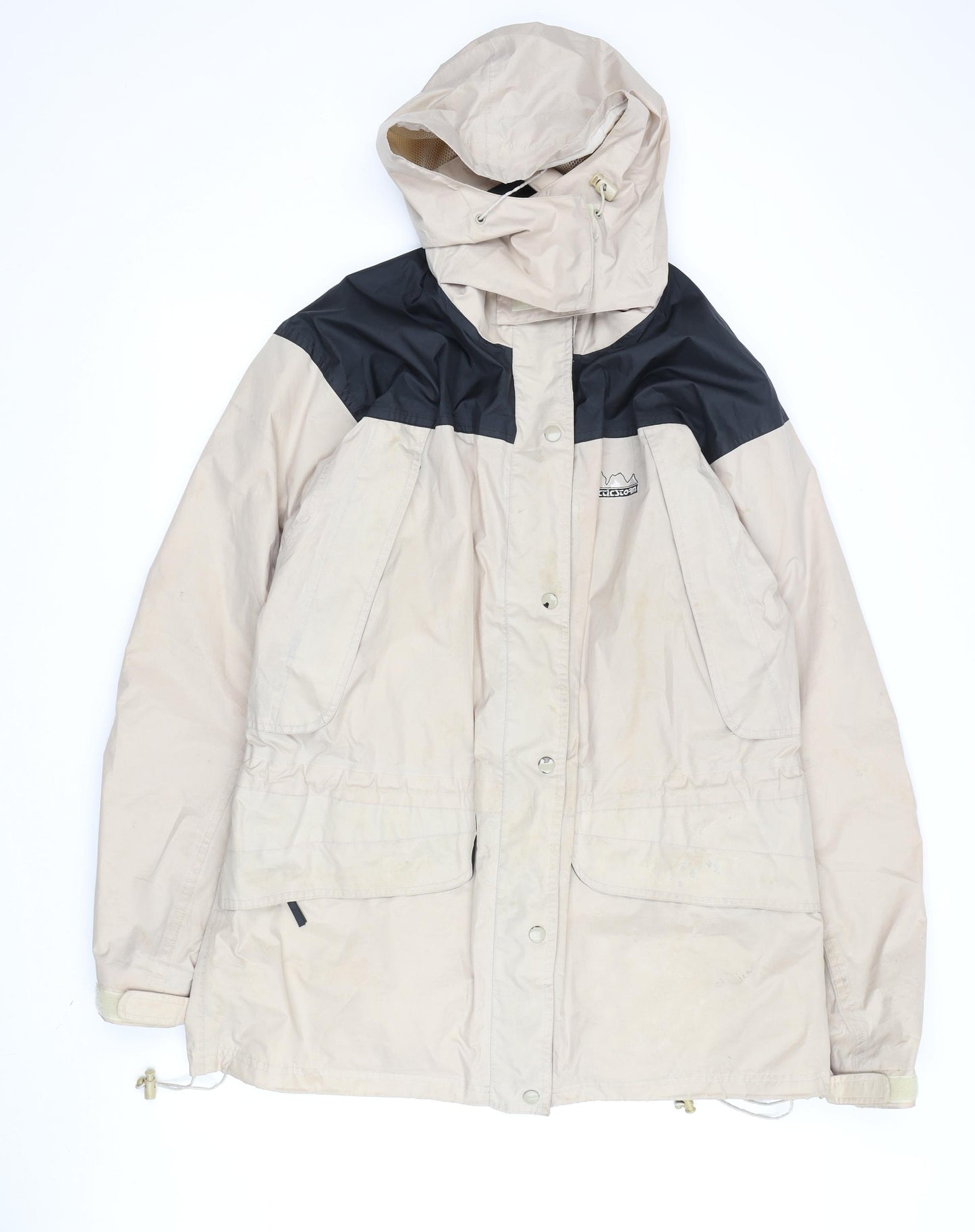 Arctic Storm Women's Beige Hooded Weatherproof Parka Jacket 16