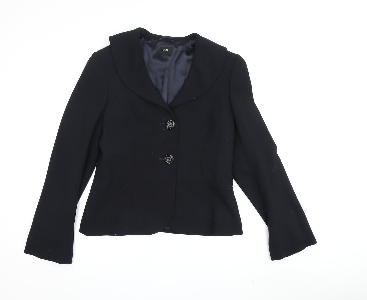 Hobbs Women's Black Wool Blazer Size 10