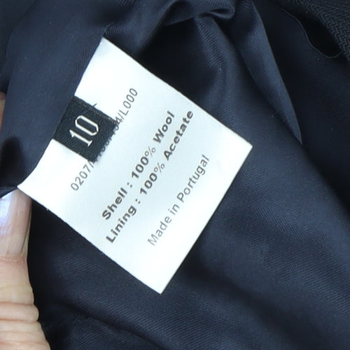 Hobbs Women's Black Wool Blazer Size 10