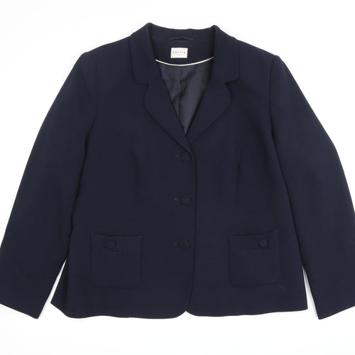 Eastex Women's Blue Blazer Size M Business