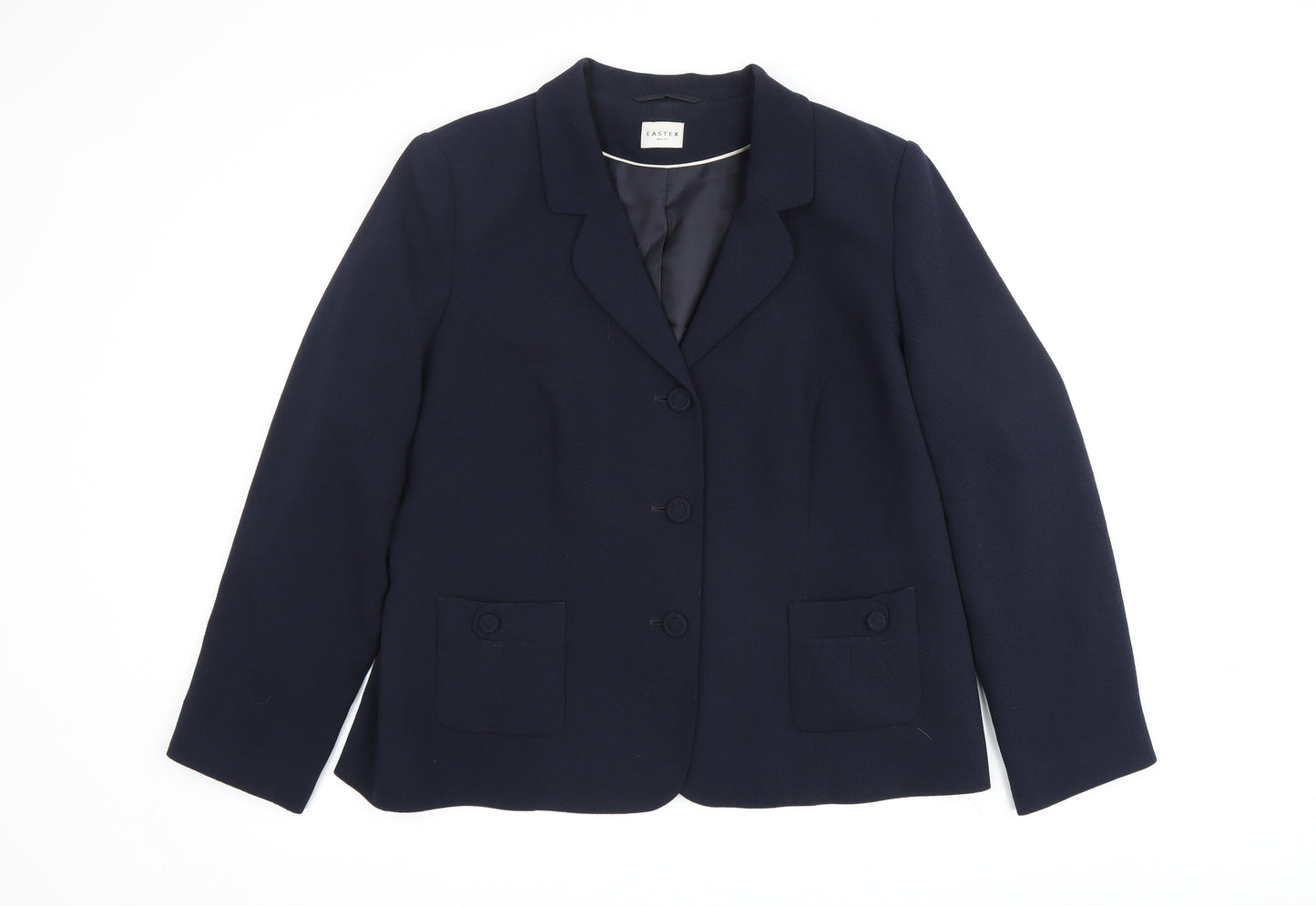 Eastex Women's Blue Blazer Size M Business