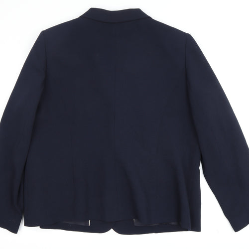 Eastex Women's Blue Blazer Size M Business