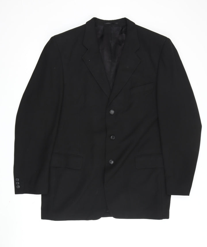Copperstone Men's Black Regular Fit Blazer 44