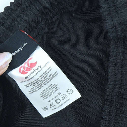 Canterbury Men's Black Regular Fit Casual Shorts