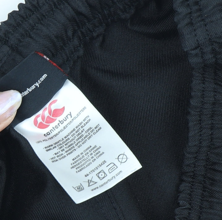 Canterbury Men's Black Regular Fit Casual Shorts