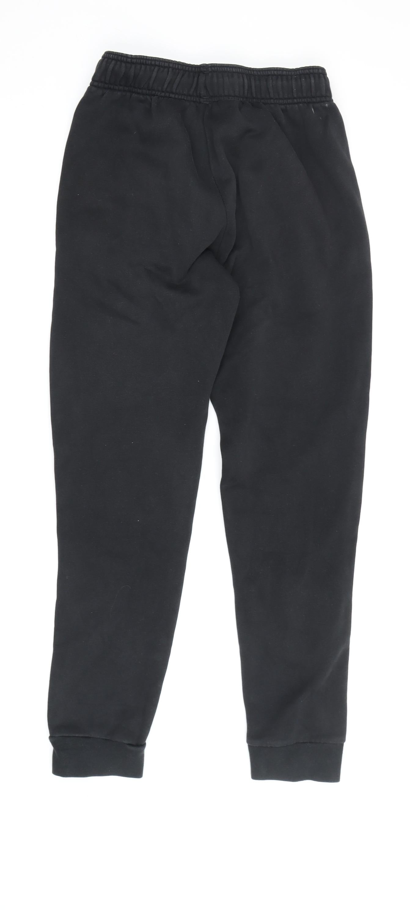 Adidas Boys Black Jogger Trousers - Size 12-13 Years