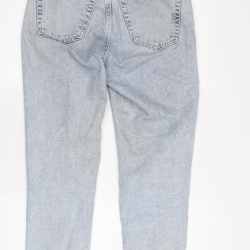 Topshop Women's Blue Mom Jeans Size 6 High Waist