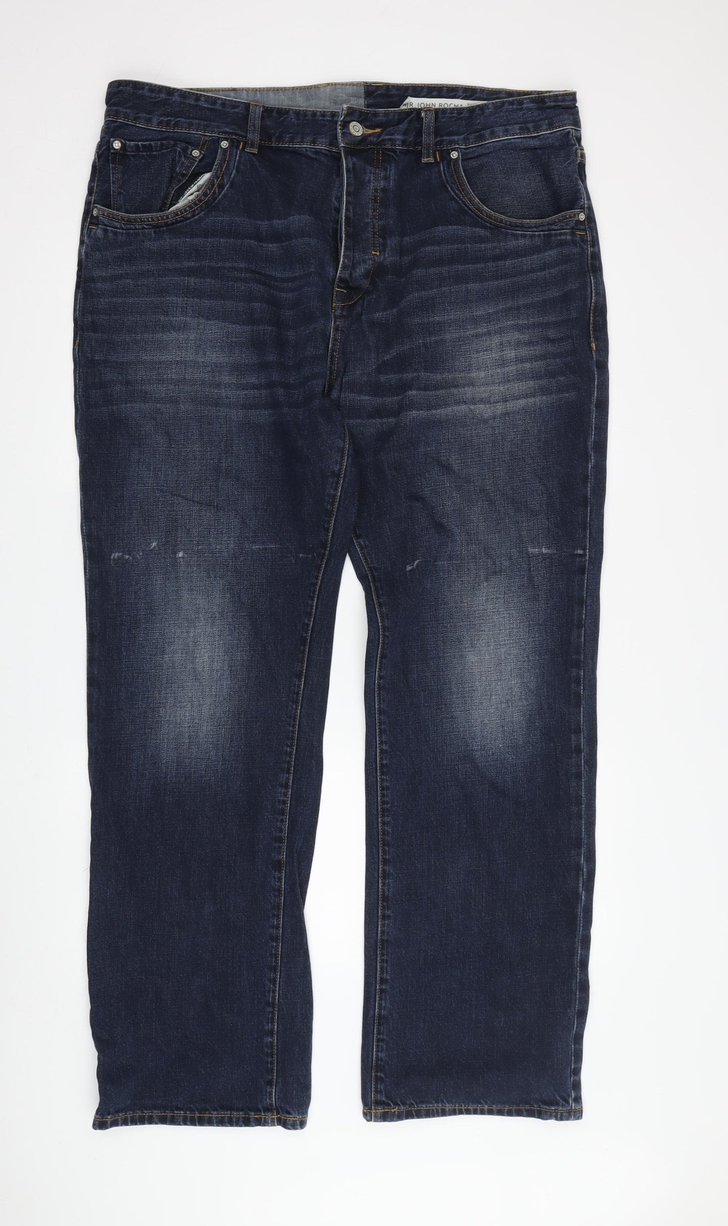 RJR John Rocha Men's Blue Straight Jeans Size 40