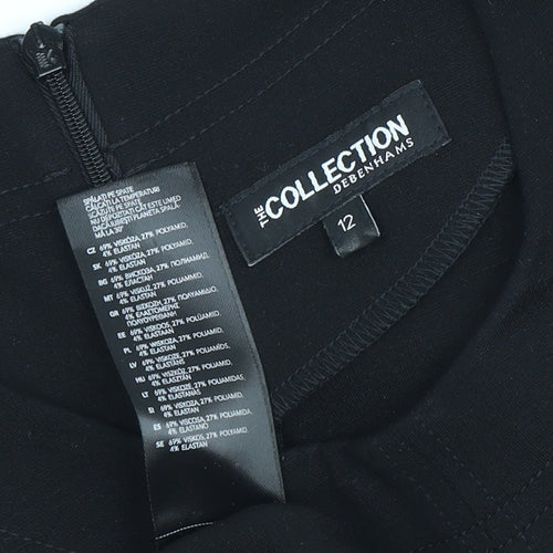 The Collection Women’s Black Sheath Dress, Size 12