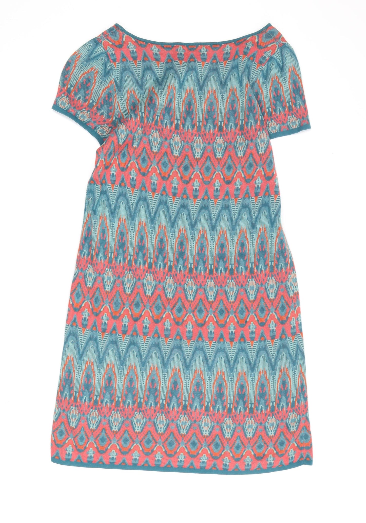 Monsoon Women's Multicoloured M Geometric Shift Dress