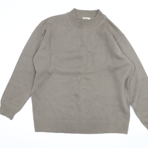 Damart Men's Beige Knit Pullover Jumper L