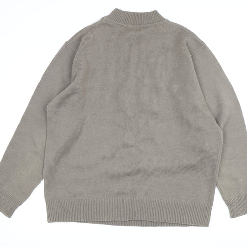Damart Men's Beige Knit Pullover Jumper L