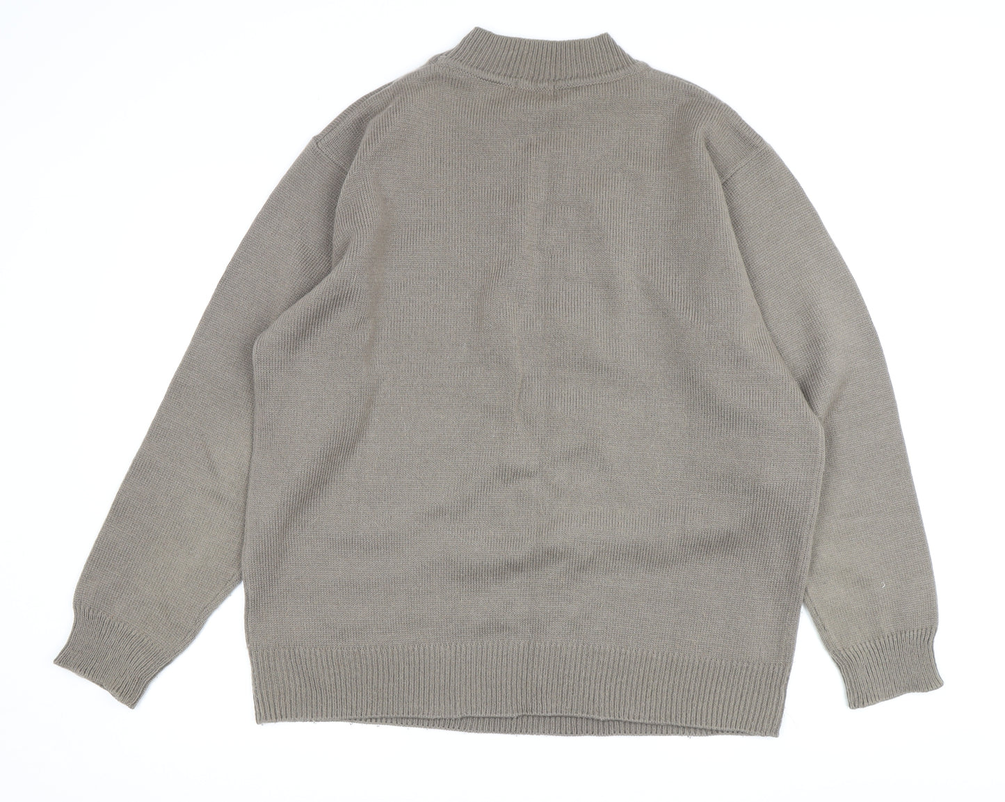 Damart Men's Beige Knit Pullover Jumper L