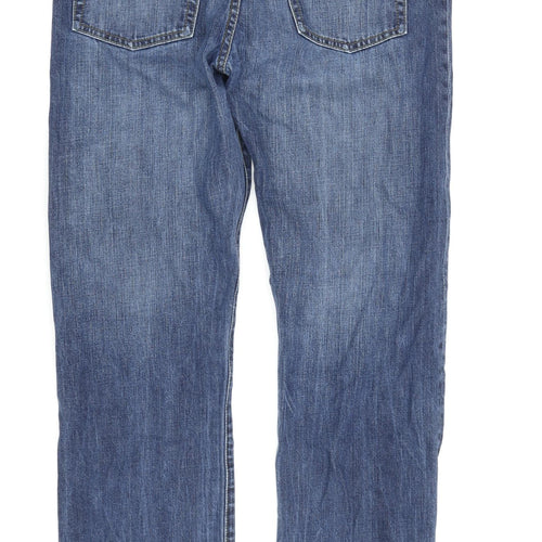 Hackett Men's Blue Straight Jeans, Size 32