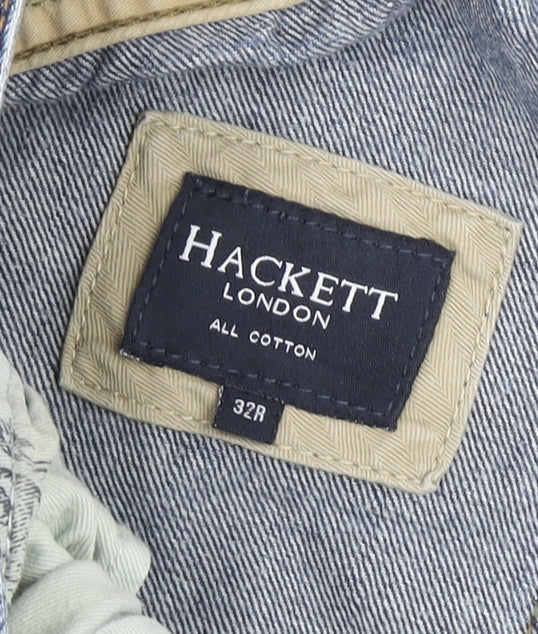 Hackett Men's Blue Straight Jeans, Size 32