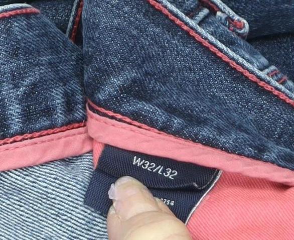 Gant Men's Blue Straight Jeans Size 32 Regular Fit