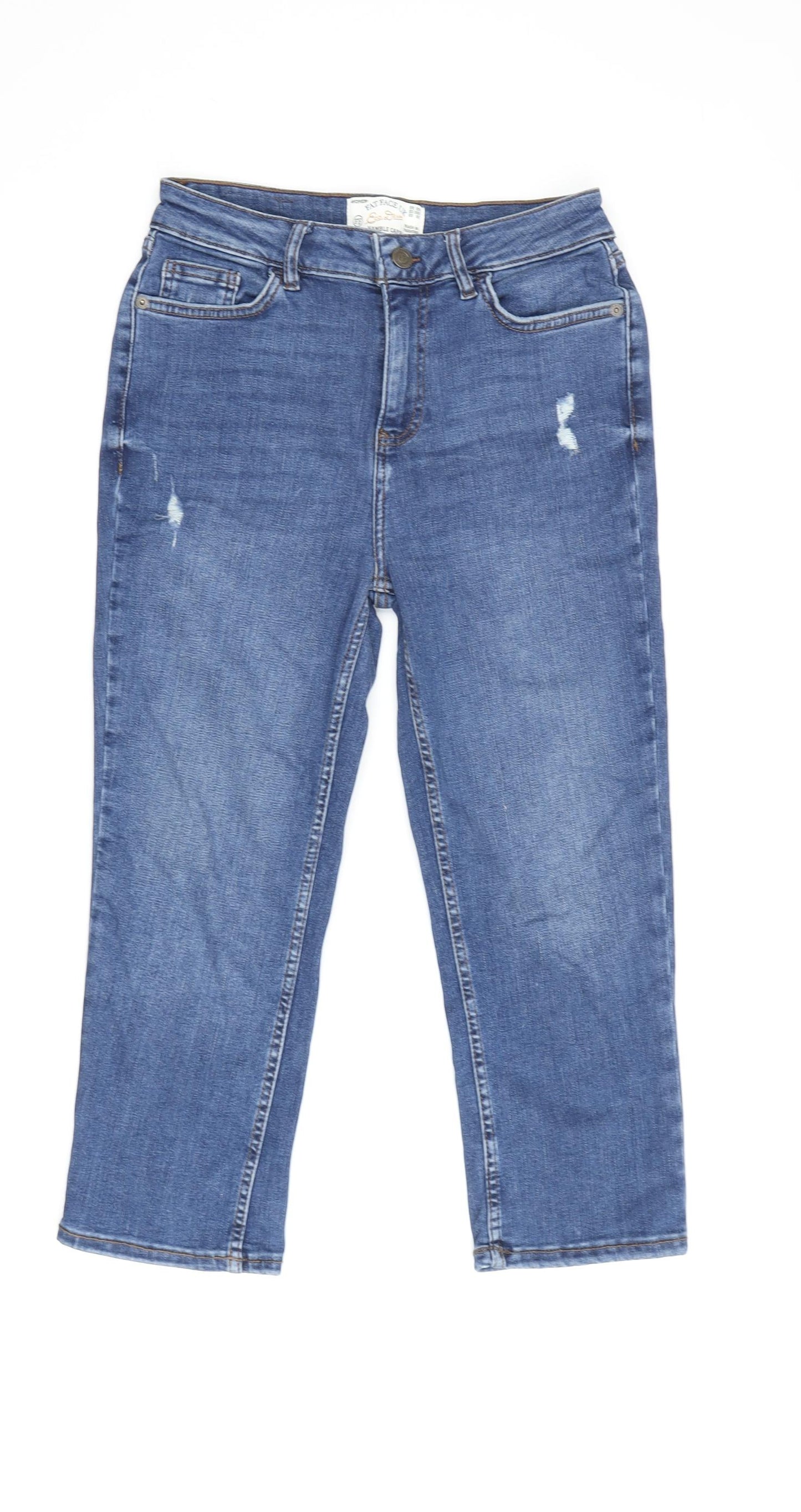 Fat Face Women's Blue Capri Jeans Size 10