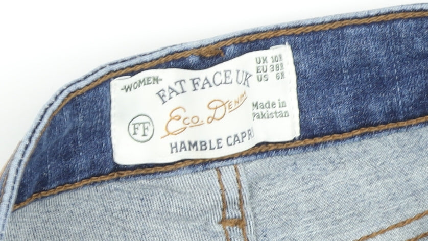 Fat Face Women's Blue Capri Jeans Size 10