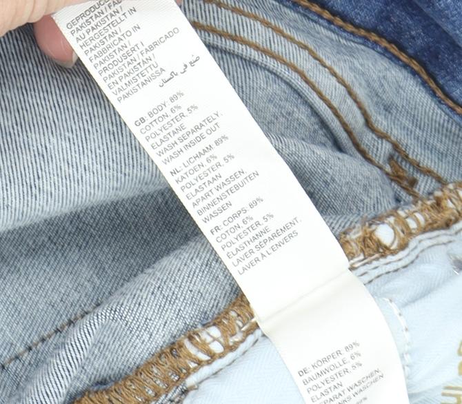 Fat Face Women's Blue Capri Jeans Size 10