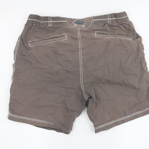Superdry Men's Grey Shorts, M, Casual Style, Cotton Comfort