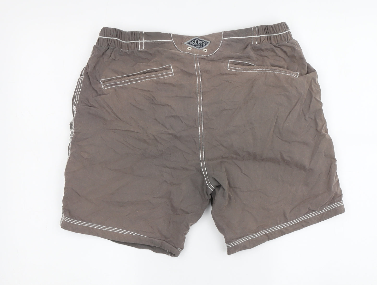 Superdry Men's Grey Shorts, M, Casual Style, Cotton Comfort