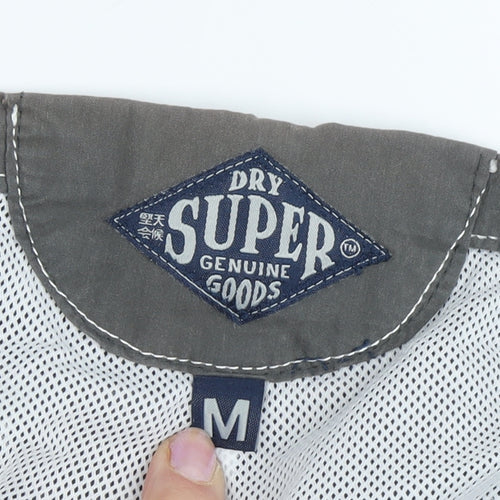 Superdry Men's Grey Shorts, M, Casual Style, Cotton Comfort