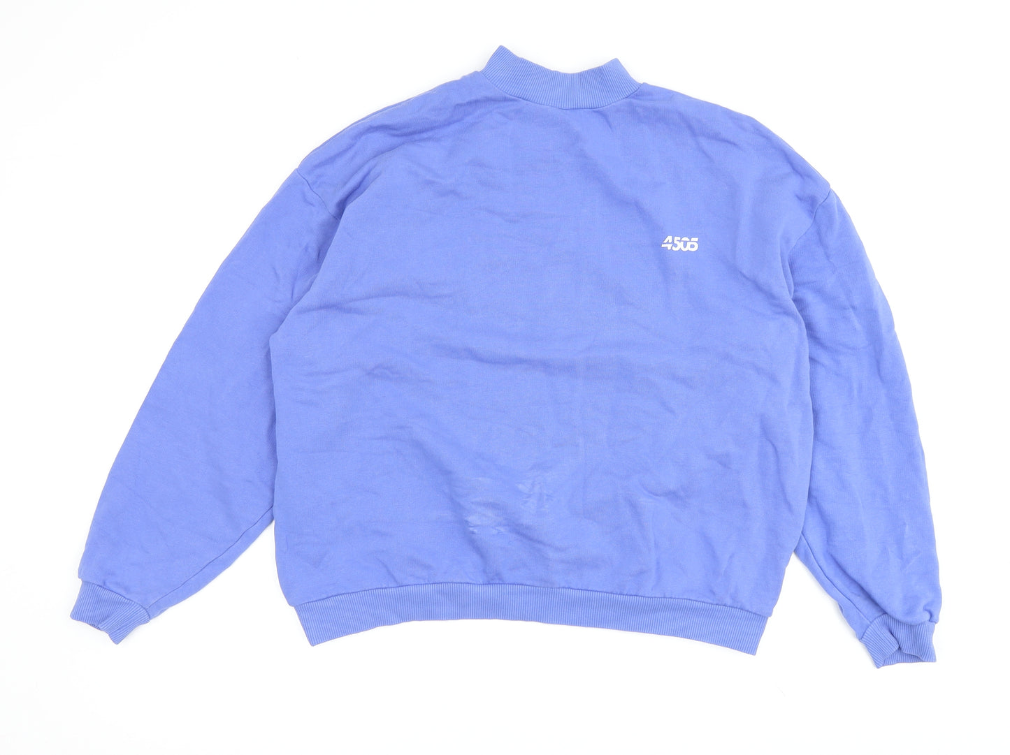 ASOS Women's Blue Pullover Sweatshirt Size 10