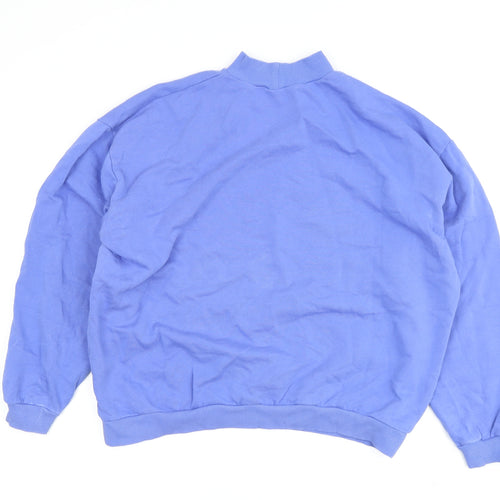 ASOS Women's Blue Pullover Sweatshirt Size 10