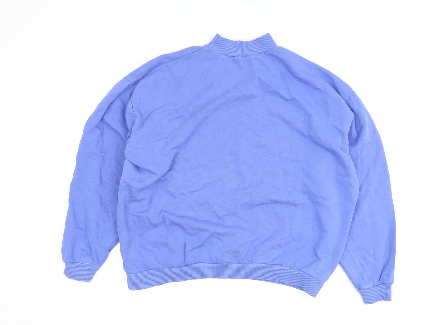 ASOS Women's Blue Pullover Sweatshirt Size 10
