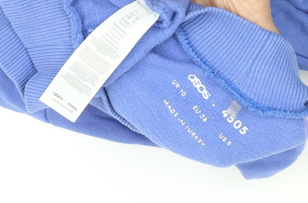 ASOS Women's Blue Pullover Sweatshirt Size 10
