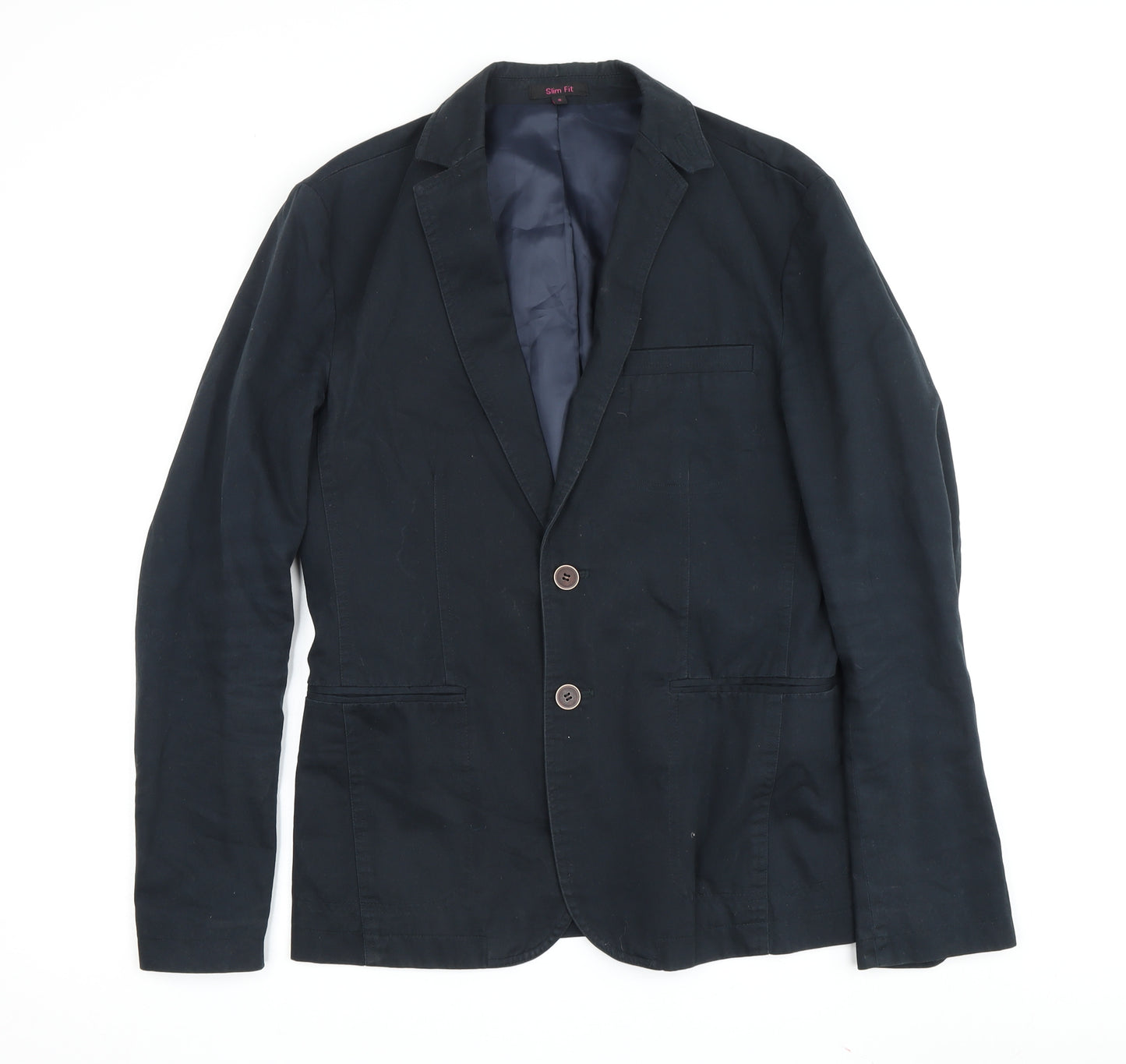 Butler & Webb Men's Black Slim Fit Blazer S