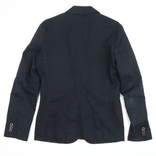 Butler & Webb Men's Black Slim Fit Blazer S