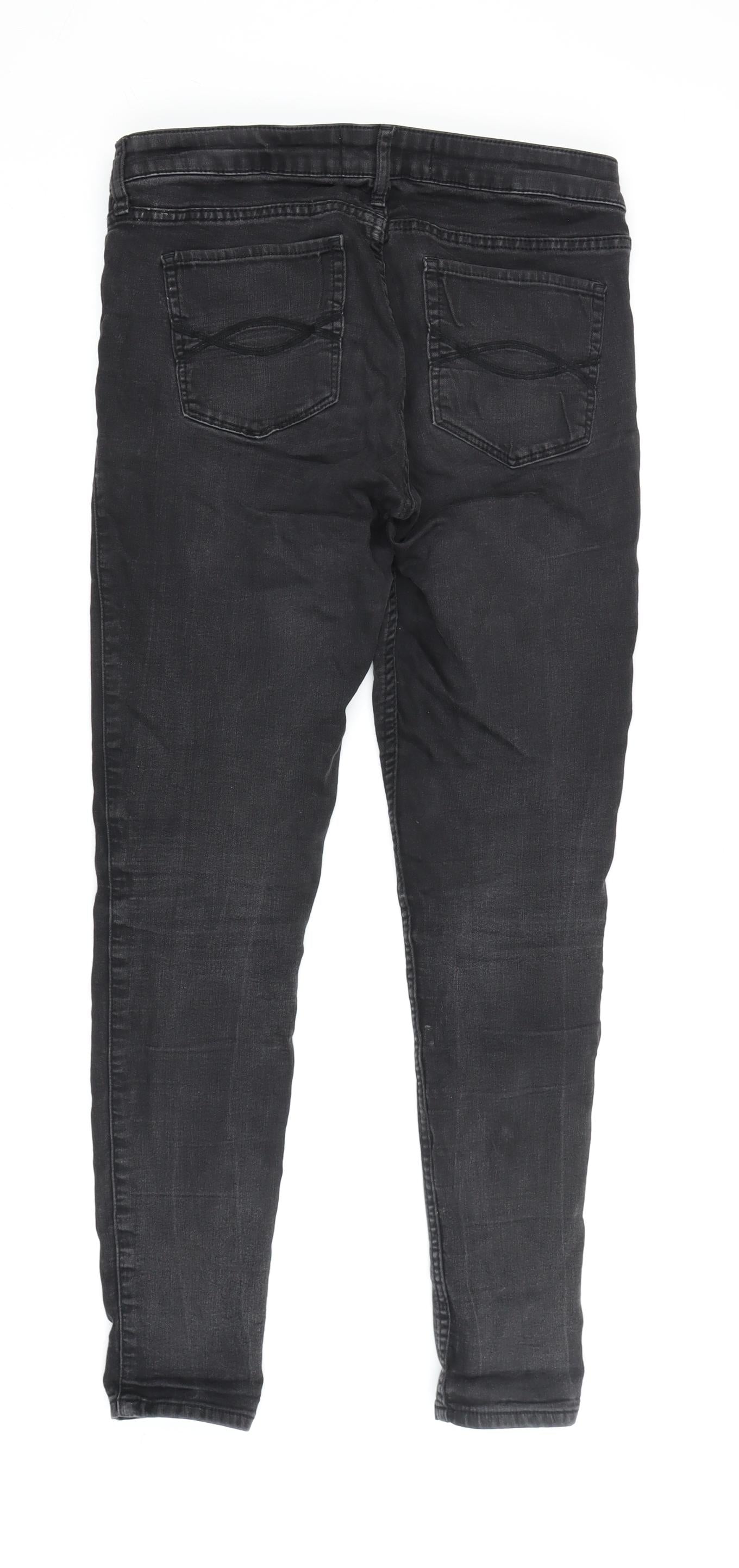 Abercrombie & Fitch Women's Black Skinny Jeans Size 10