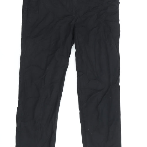 Mint Velvet Women's Black Chino Trousers Size 8